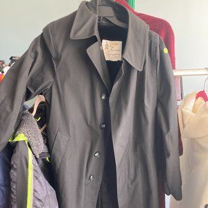 Black London Fog Maincoats